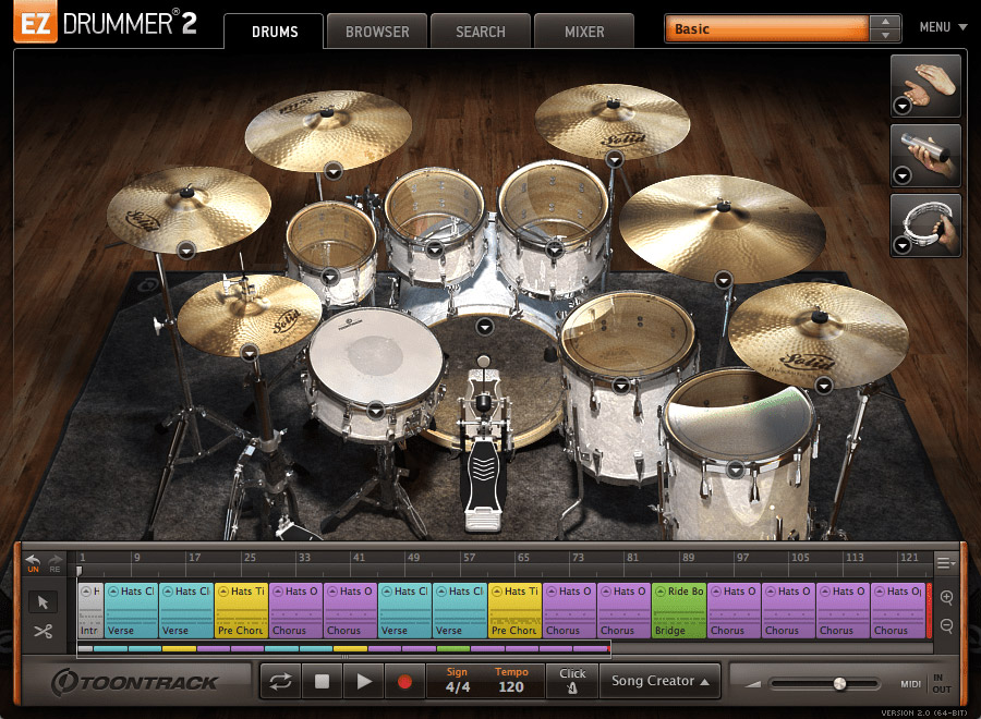 [MiDi素材]Toontrack EZdrummer 2 Core MIDI Update v1.0.2 [WiN, MacOS]（319KB）插图