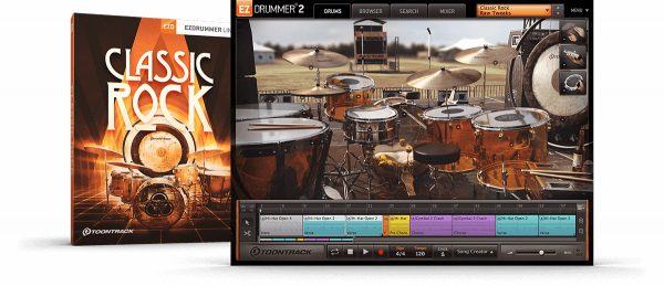 [SuperiorDrummer3扩展]Toontrack Classic Rock EZX v1.0.0 [WiN, MacOS]（3.19GB）
