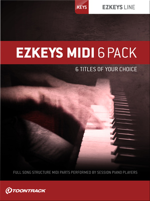 [MiDi素材-EZkeys Midi 19套]Toontrack EZkeys MIDI Pack Update 09/30/2021（31.74MB）插图