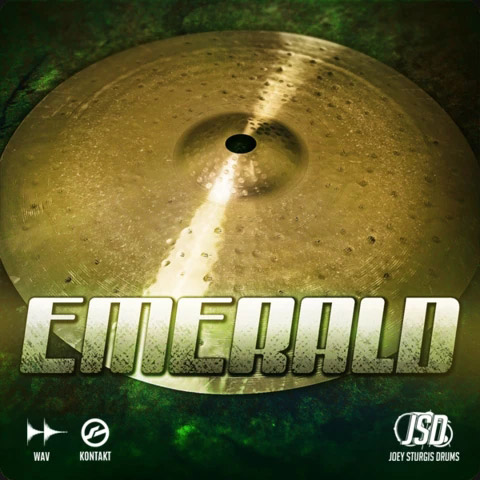 [超强镲片工具包]Joey Sturgis Drums Truth Custom Emerald [KONTAKT]（264MB）