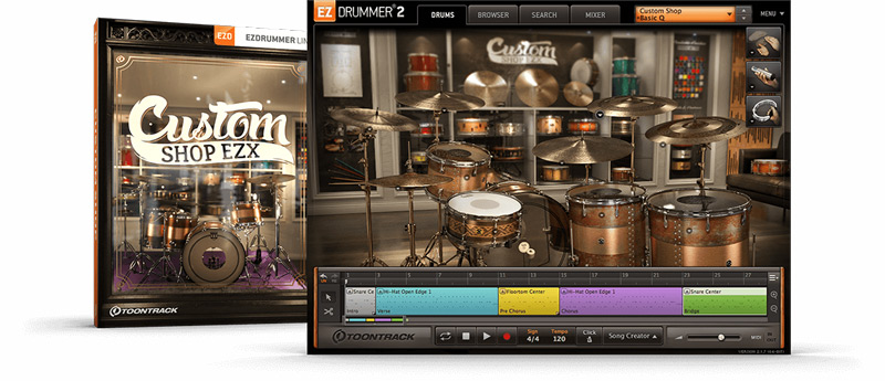 [Superior Drummer, EZDrummer]Toontrack Custom Shop EZX v1.0.0（2.08GB）插图