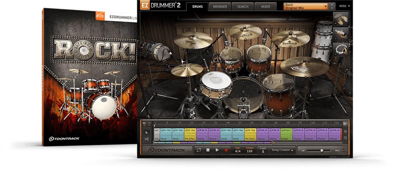 [Superior Drummer, EZDrummer扩展]Toontrack Rock! EZX v1.5.3（1.13GB）插图