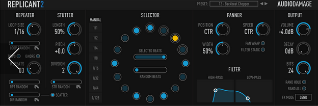 [电子节奏切片插件]Audio Damage AD039 Replicant 2 v2.0 [WiN, MacOS]（16MB）插图