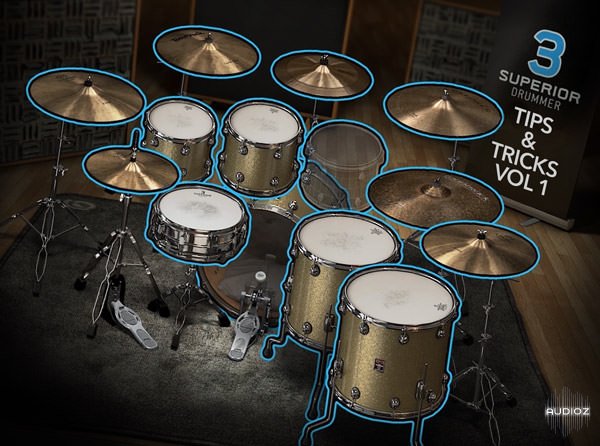 [教程]Groove3 Superior Drummer 3 Tips and Tricks Vol.1（455MB）插图