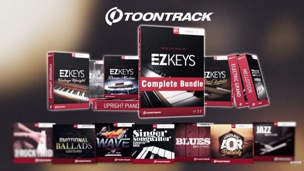 Toontrack EZkeys Complete v1.2.5 [WiN]（4.8GB）