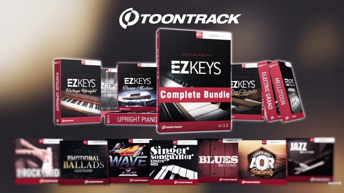 Toontrack EZkeys Complete v1.2.5 [WiN]（4.8GB）插图