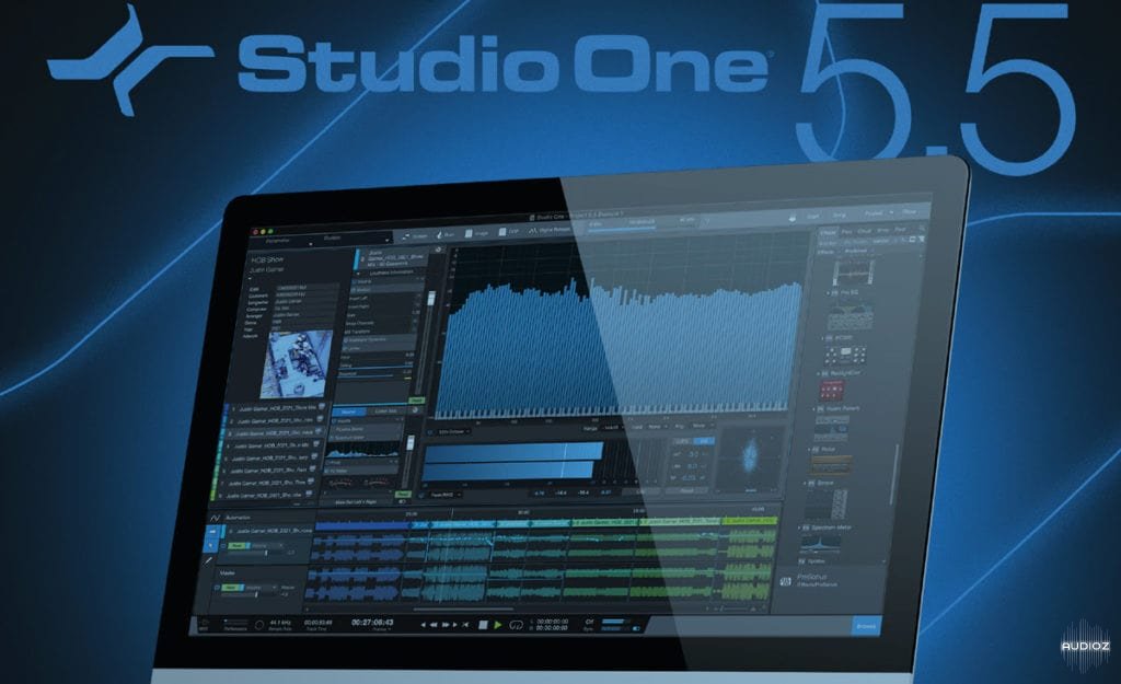 PreSonus Studio One 5 Professional v5.5.1-U2B [MacOS]（256MB）插图