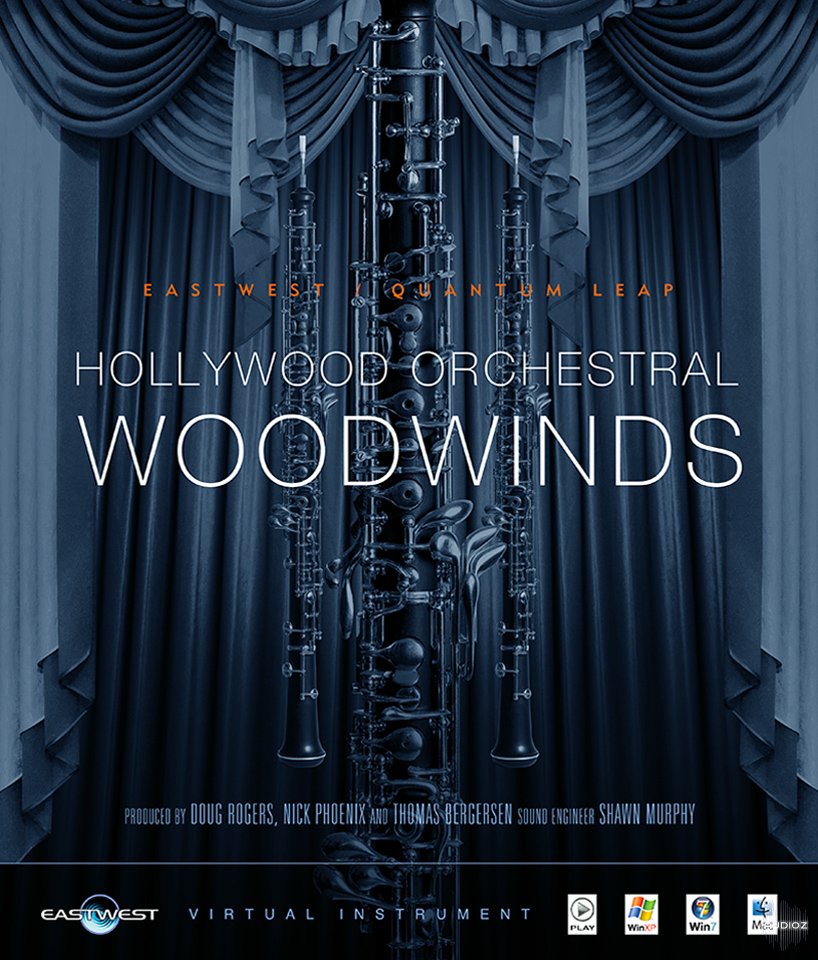 [好莱坞管弦乐木管]East West Hollywood Orchestral Woodwinds Diamond v1.0.9 [PLAY/OPUS]（133GB）插图