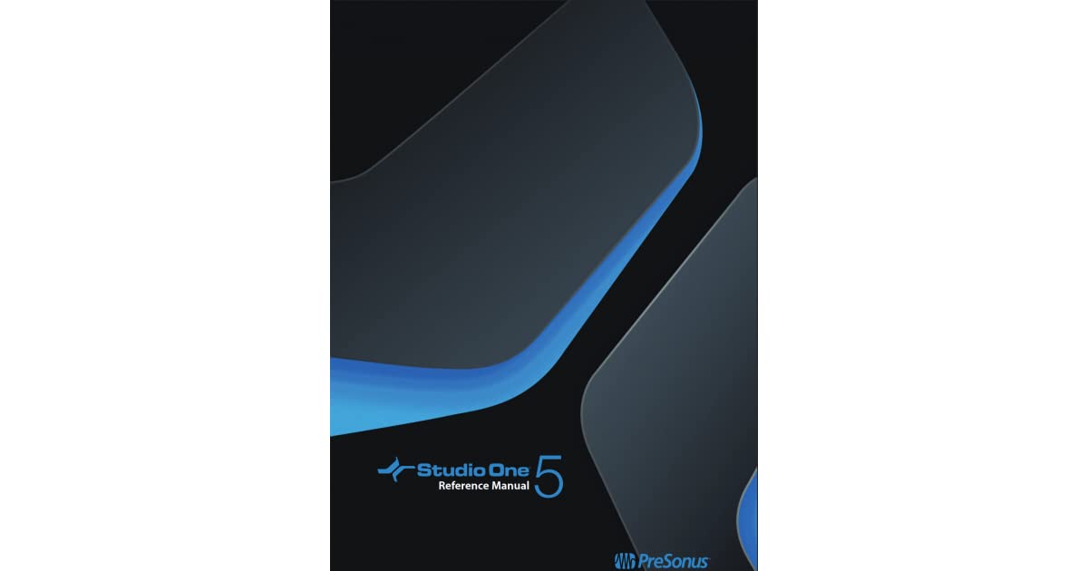 [StudioOne5参考手册英文]PreSonus Studio One 5 Reference Manual English v5.5.0（185MB）插图