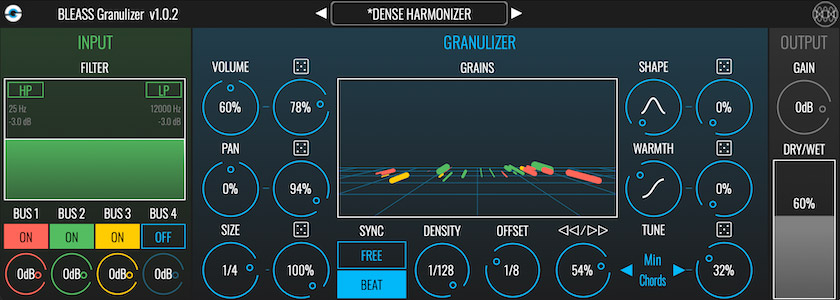 BLEASS Granulizer v1.0.2 [WiN, MacOS]（22MB）插图