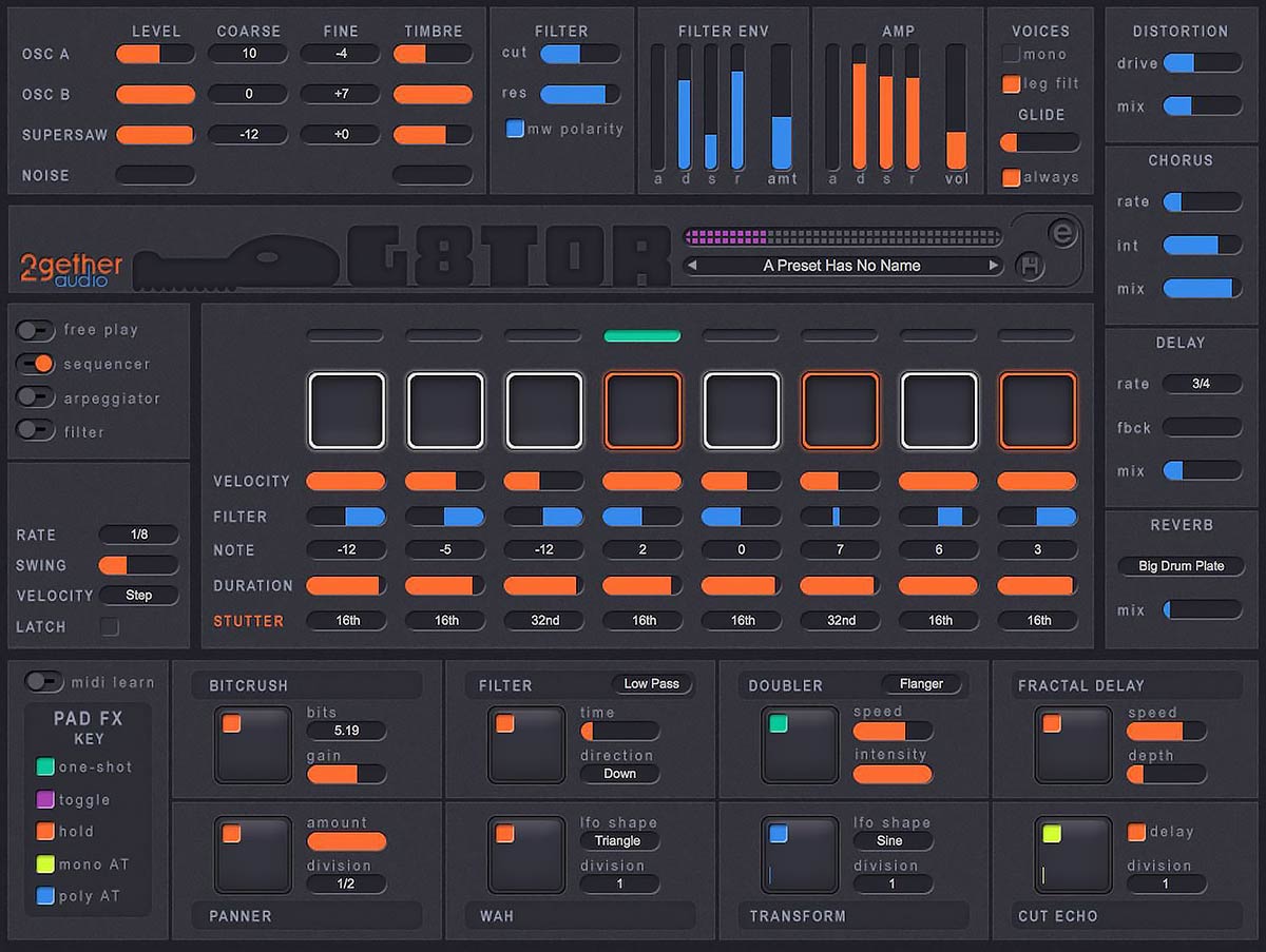 [步进音序器]2getheraudio G8TOR v1.0.0.6224 [WiN]（17MB）插图