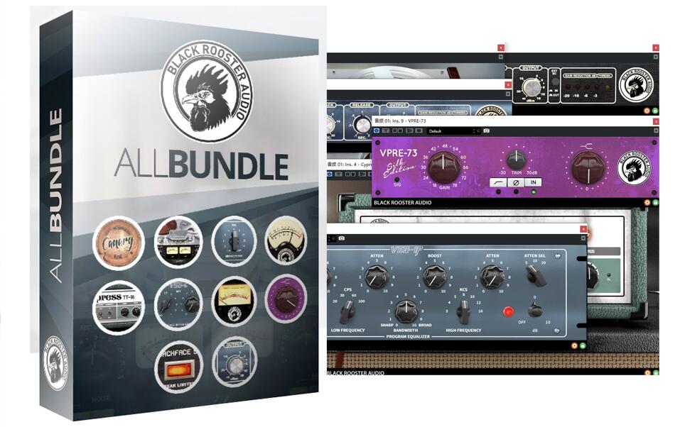 Black Rooster Audio The ALL Bundle v2.5.7 [WiN, MacOS]（1.35GB）插图