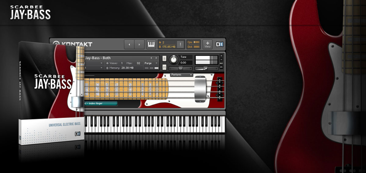 Native Instruments Scarbee Jay-Bass v1.1.0 [KONTAKT]（2.23GB）插图
