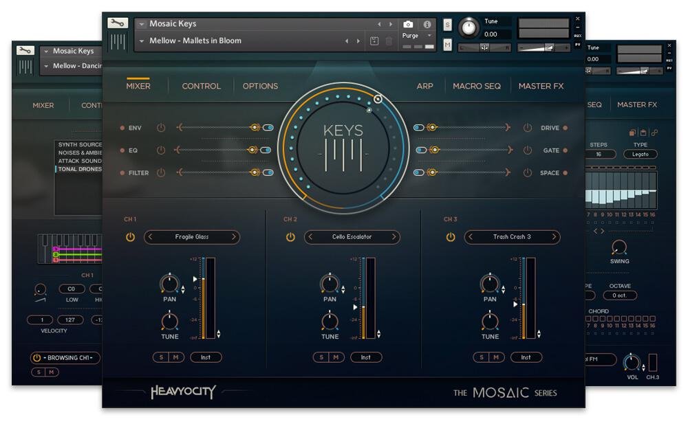[影视键盘合成器]Heavyocity Mosaic Keys [KONTAKT, UPDATED]（3.54GB）插图