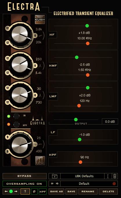 Kush Audio Electra DSP v1.6.0 [WiN]（13MB）插图