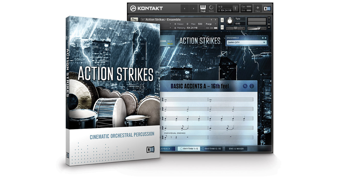 Native Instruments Action Strikes v1.2 [KONTAKT]（3.3GB）插图