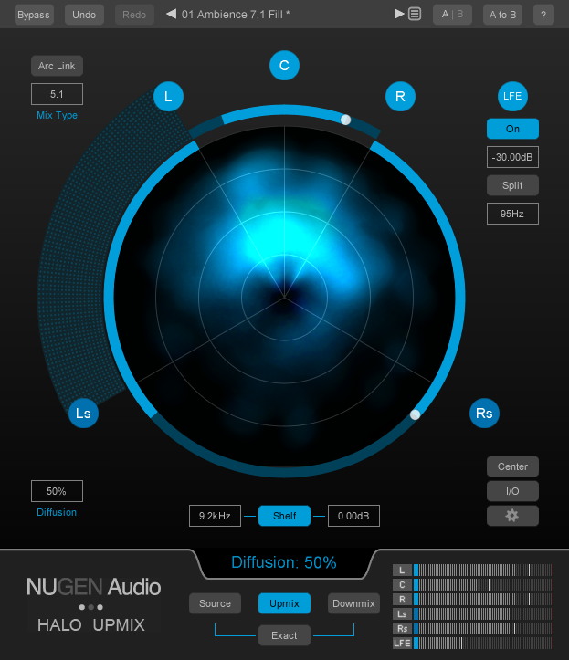 NuGen Audio Halo Upmix v1.6.0.15 UNLOCKED [WiN]（7MB）插图