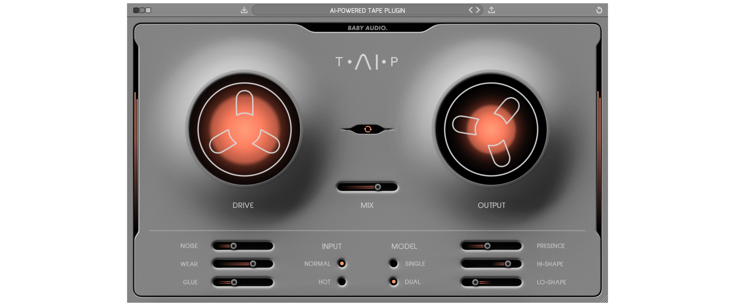 [人工智能磁带模拟器]Baby Audio TAIP v1.0.0 Regged [WiN, MacOS]（185MB）插图