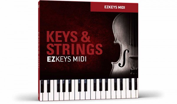 [MiDi素材]Toontrack Keys and Strings EZkeys[WiN, MacOS]（6MB）