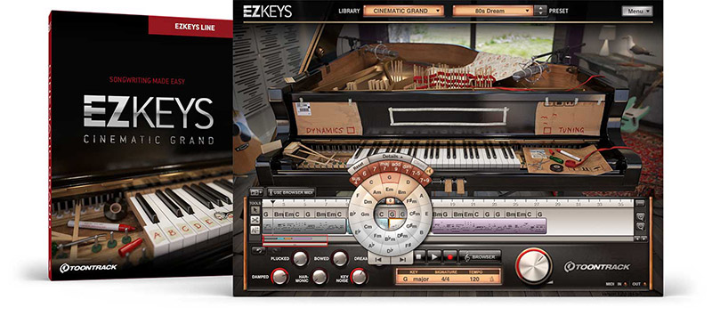 [EZkeys扩展]Toontrack EZkeys Cinematic Grand v1.2.5 CE v1.0.0 [WiN, MacOS]（1.83GB）插图