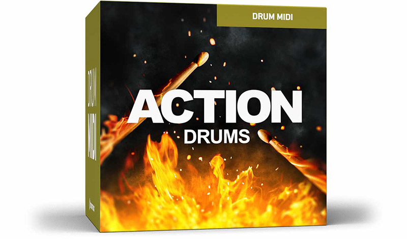 [MiDi素材]Toontrack Action Drums [WiN, MacOS]（10MB）插图
