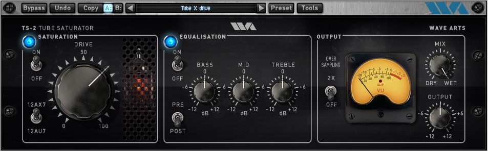 [电子管饱和放大器]Wave Arts Tube Saturator 2 v2.1.3 [WiN]（101MB）插图