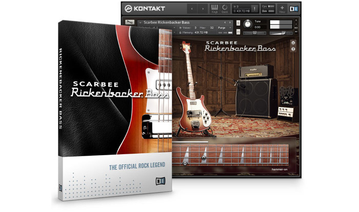 Native Instruments Scarbee Rickenbacker Bass v1.2.0 [KONTAKT]（6.77GB）插图