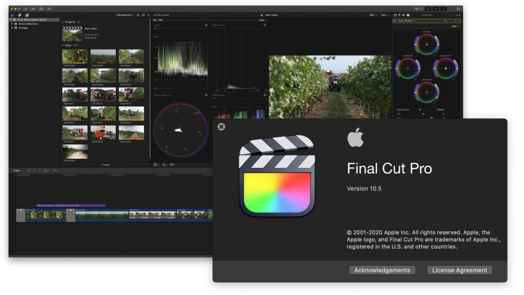 Apple Final Cut Pro X v10.6.2 [MacOS]（3GB）插图