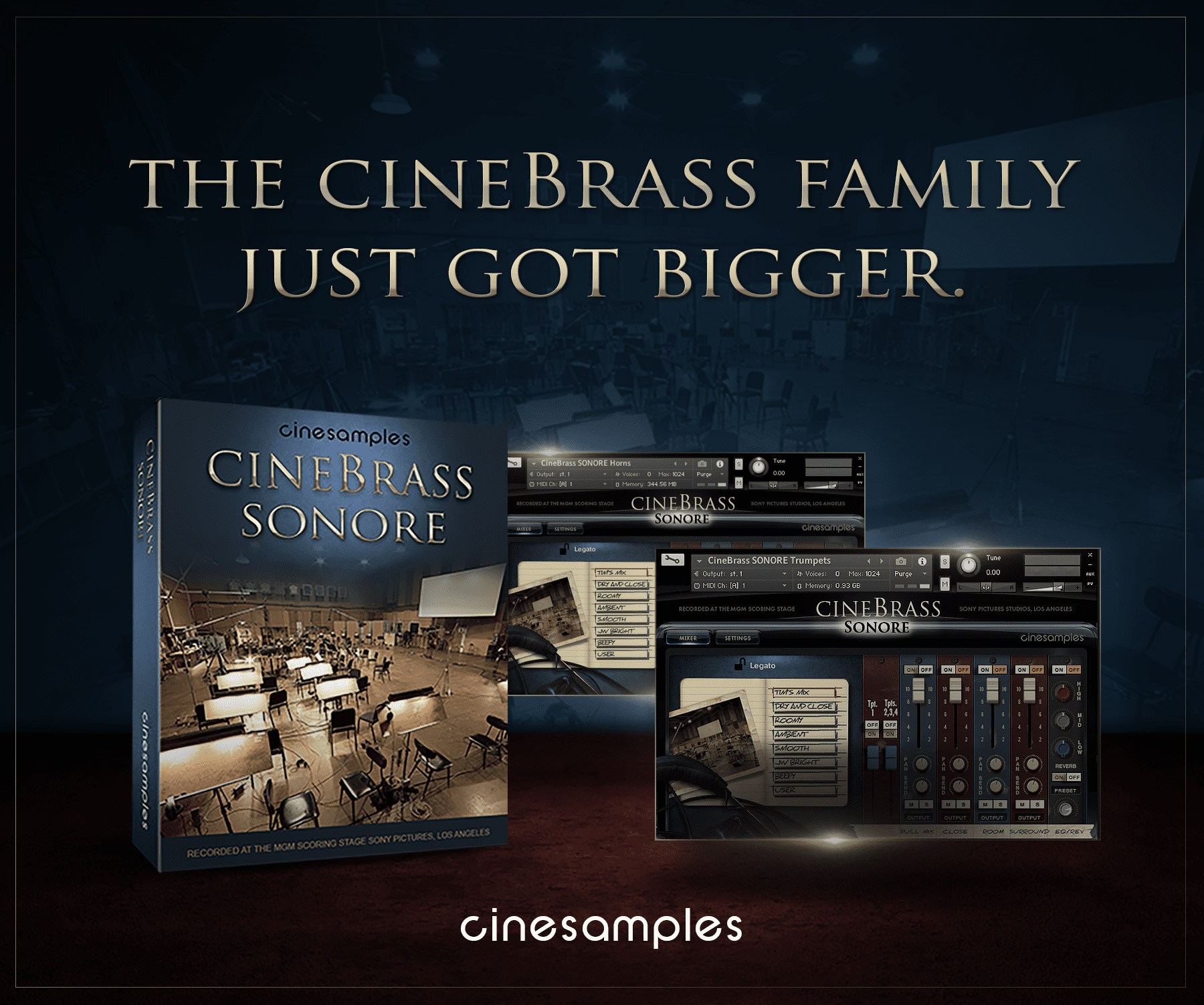 [影视铜管]Cinesamples CineBrass Sonore [KONTAKT]（7.11GB）插图