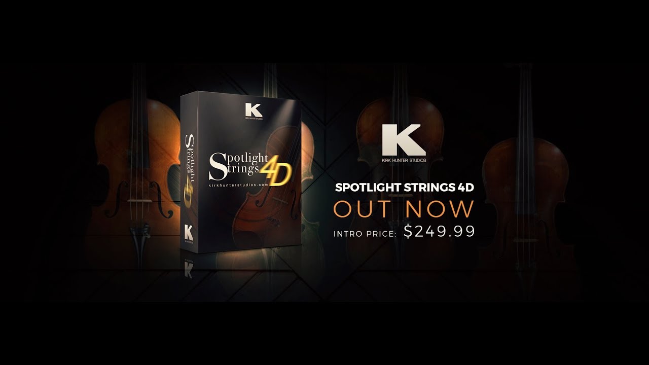 Kirk Hunter Spotlight Strings 4D [KONTAKT]（7.83GB）插图