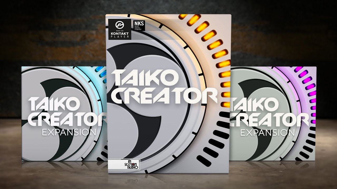 [日本史诗太鼓扩展]In Session Audio Expansion Packs 1 and 2 for Taiko Creator [KONTAKT]（80MB）插图