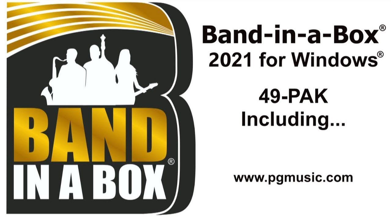 [Band In A Box扩展]PG Music Band-in-a-Box 2021 49-PAK（1.59GB）插图
