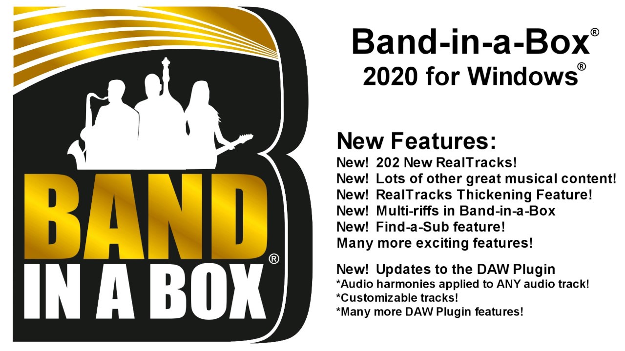 PG Music Band-in-a-Box 2021 Build 844 With Realband 2021 9 Multilingual [WiN]（2.67GB）插图