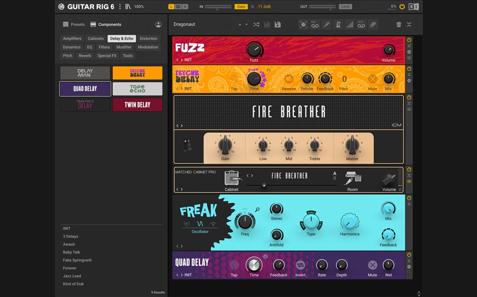 [电吉他效果器]Native Instruments Guitar Rig 6 Pro v6.0.4 CE [WiN]（788MB）插图