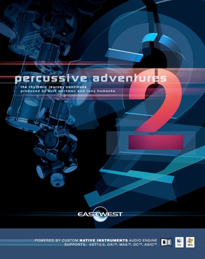 East West 25th Anniversary Collection Percussive Adventures Vol.2 v1.0.0 [PLAY/OPUS]（3.05GB）插图