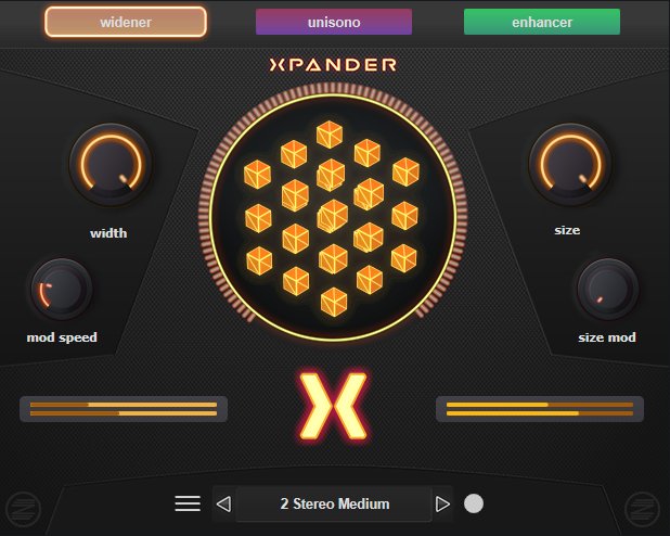 [立体声扩宽合唱均衡插件]OZ-Soft Xpander v1.0.0 x64 VST [WiN, MacOS]（37MB）插图