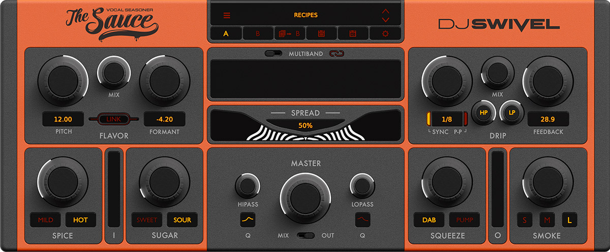 [DJ人声创意FX插件]DJ Swivel The Sauce v1.2.1 v1.2.2 [WiN, MacOS]（370MB）插图