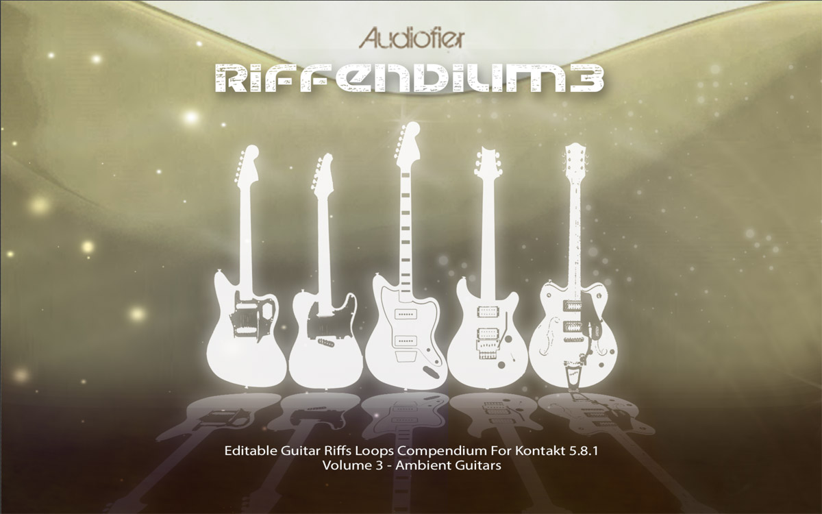 [环境氛围吉他音源]Audiofier Riffendium 3 [KONTAKT]（5.7GB）插图