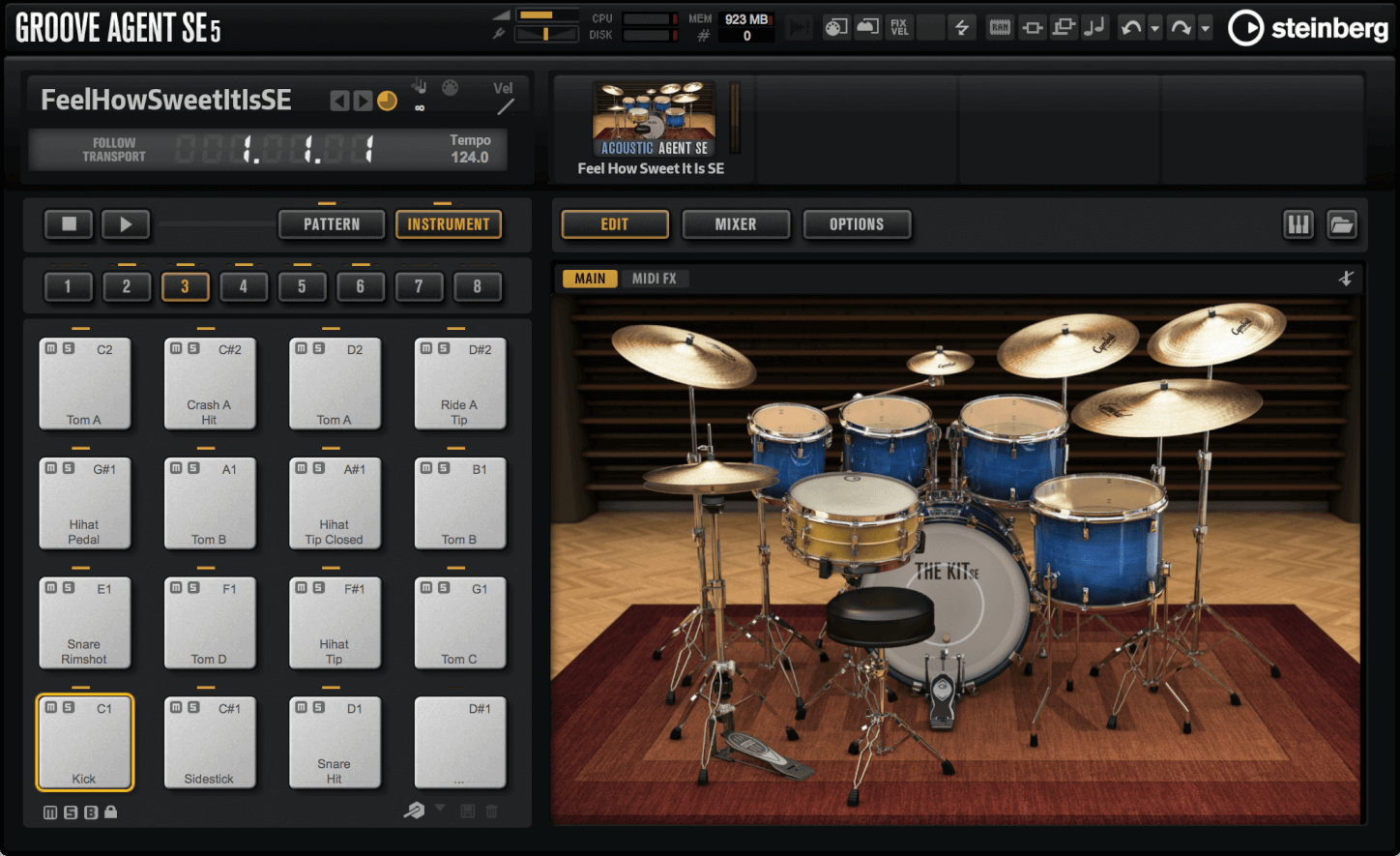 Steinberg Groove Agent SE 5 v5.1.10 [WiN]（3.91GB）插图