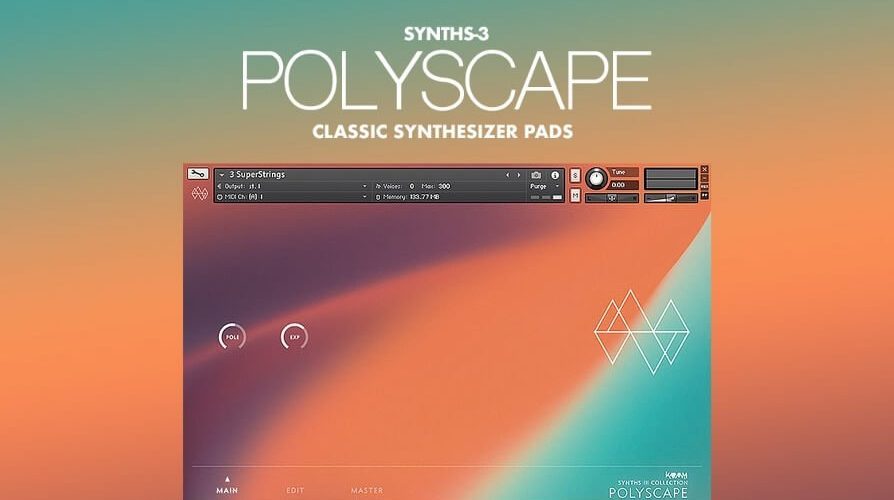 [90年代合成器氛围铺底]Karanyi Sounds Synths-3 Polyscape [KONTAKT]（2.67GB）插图