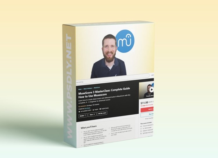 [教程]Udemy MuseScore 3 MasterClass Complete Guide How to Use Musescore（1.06GB）插图