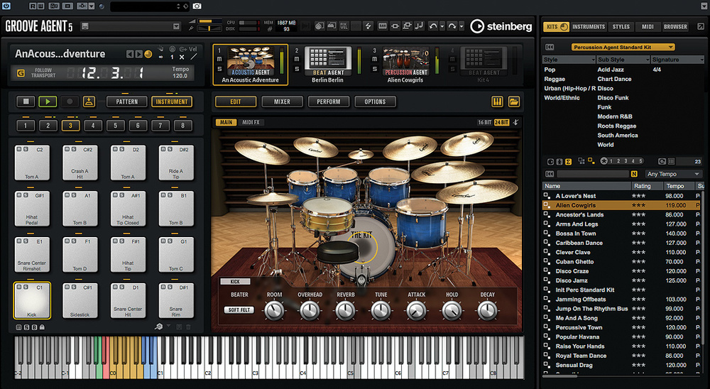 Steinberg Groove Agent 5 v5.1.10 [WiN]（166MB）插图