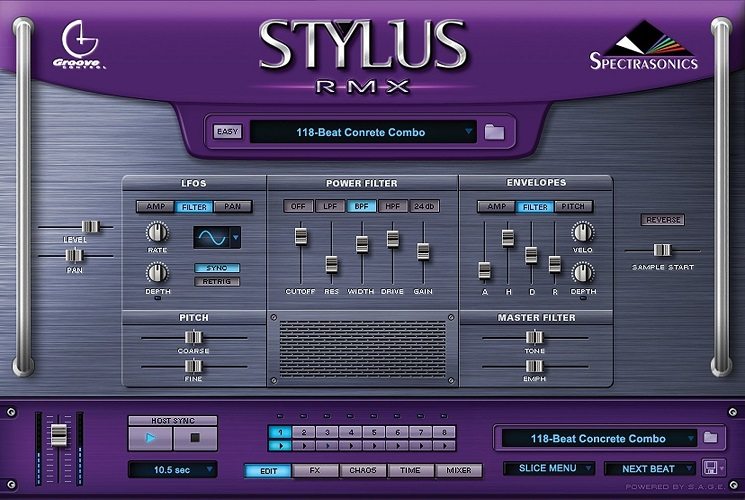Spectrasonics Stylus RMX Data Update v1.10.0c [WiN, MacOS]（25MB）插图