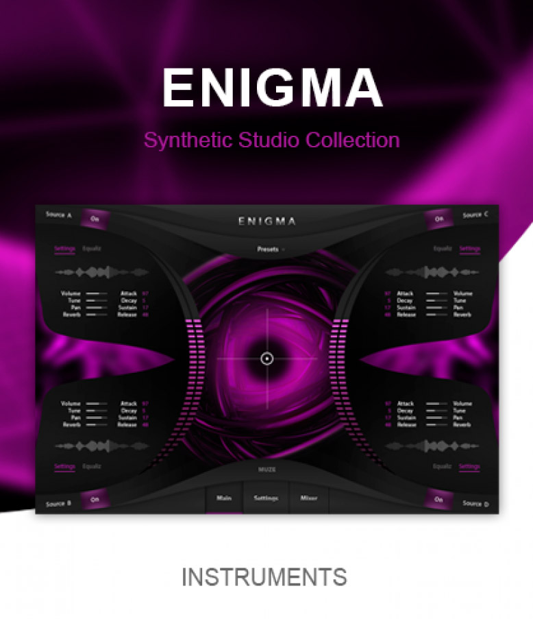 [电子合成乐器音源]Muze Enigma [KONTAKT]（11.8GB）插图
