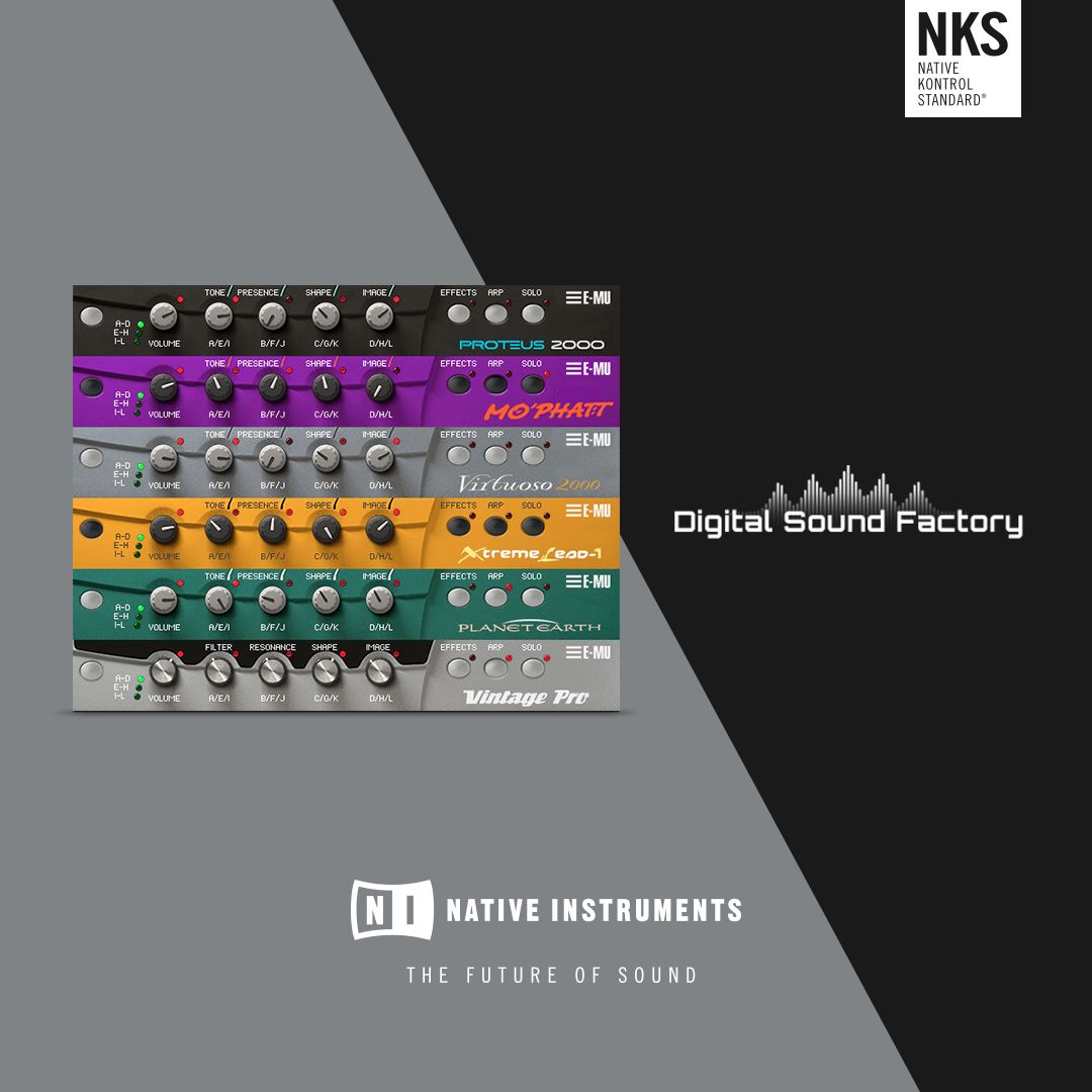 [嘻哈陷阱综合乐器音源]Digital Sound Factory E-MU Proteus Rack [KONTAKT]（1GB）插图