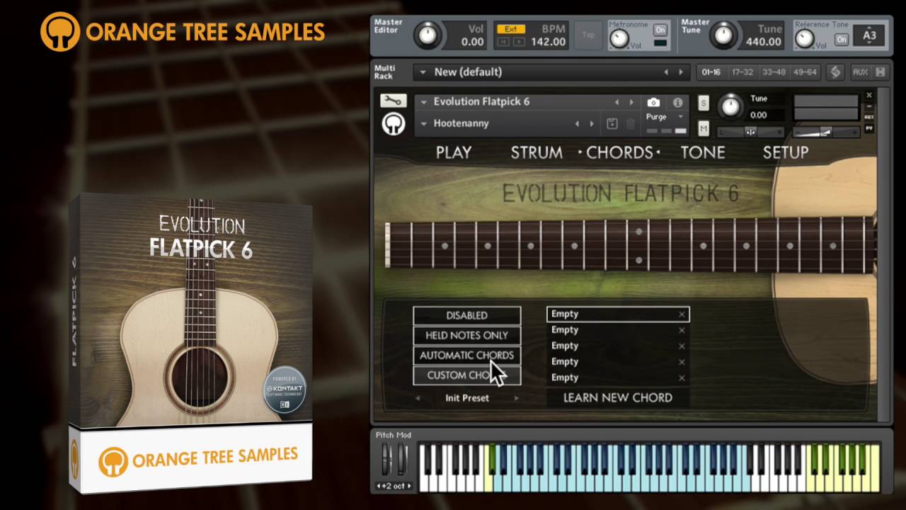 [钢弦吉他]Orange Tree Samples Evolution Flatpick 6 [KONTAKT]（4.55GB）插图