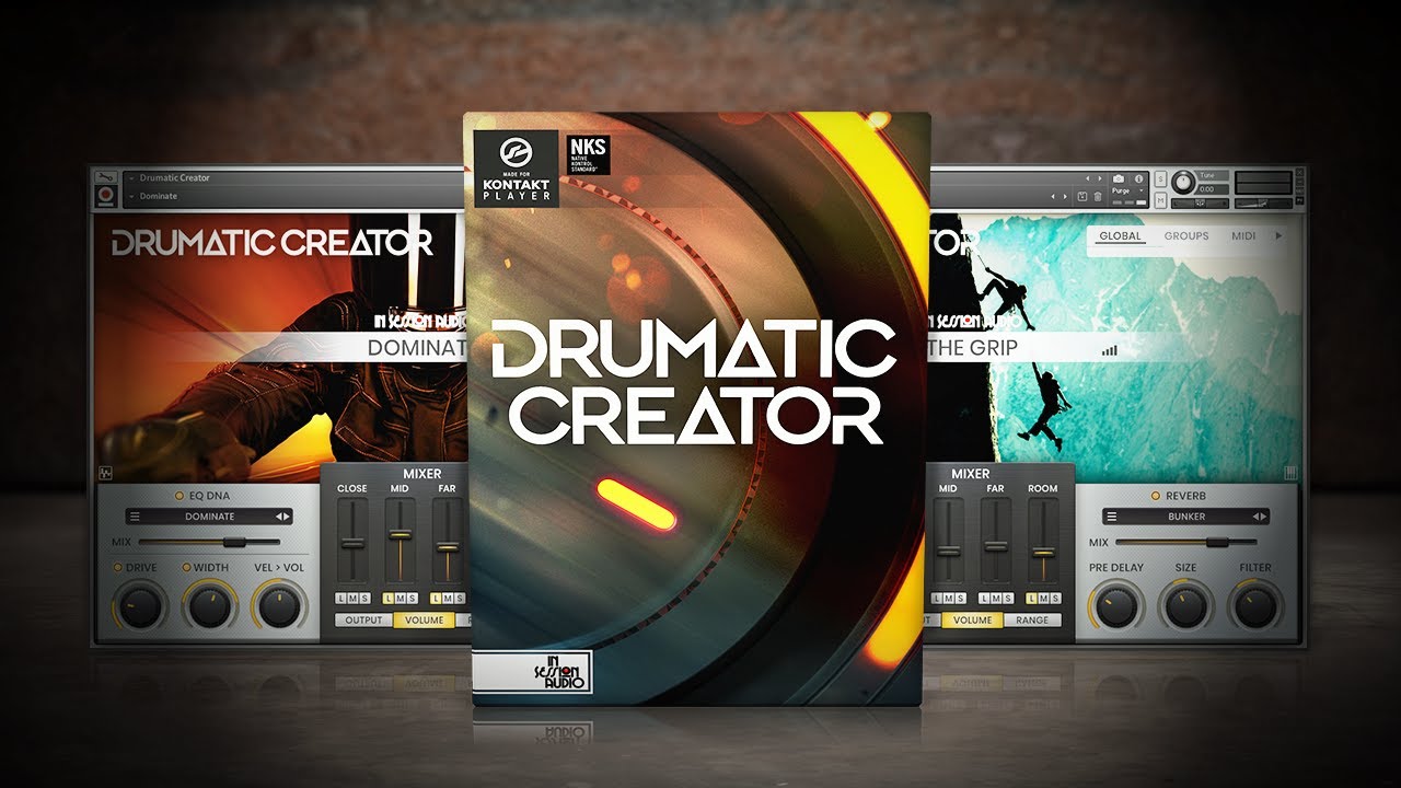 [影视史诗鼓打击音源]In Session Audio Drumatic Creator [KONTAKT]（2.6GB）插图