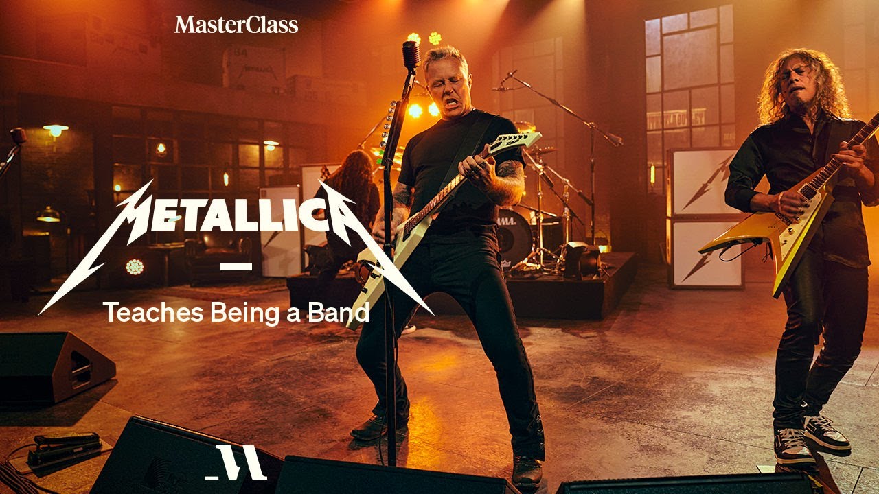 [教程]Masterclass Metallica Teaches Being a Band（7.14GB）插图