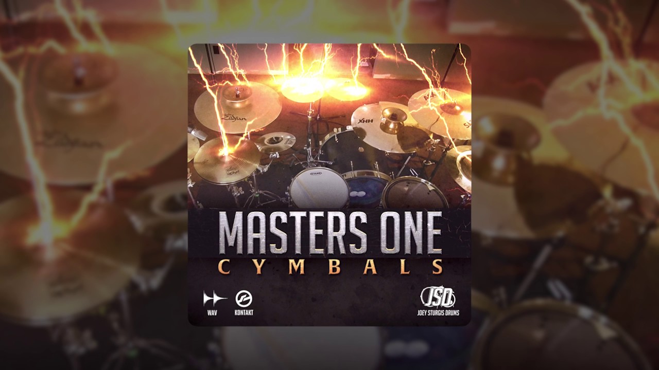 [摇滚金属镲片工具包]Joey Sturgis Drums Masters One Cymbals [KONTAKT]（215MB）插图
