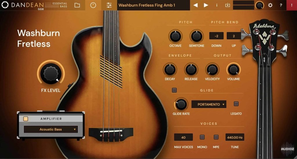 [经典贝斯采样乐器插件]Dan Dean Essential Bass v1.0.1 [WiN]（5.4GB）插图